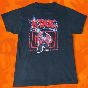 vintage 90s WCW nWo Konnan "K-Dog" wrestling t-shirt Size L